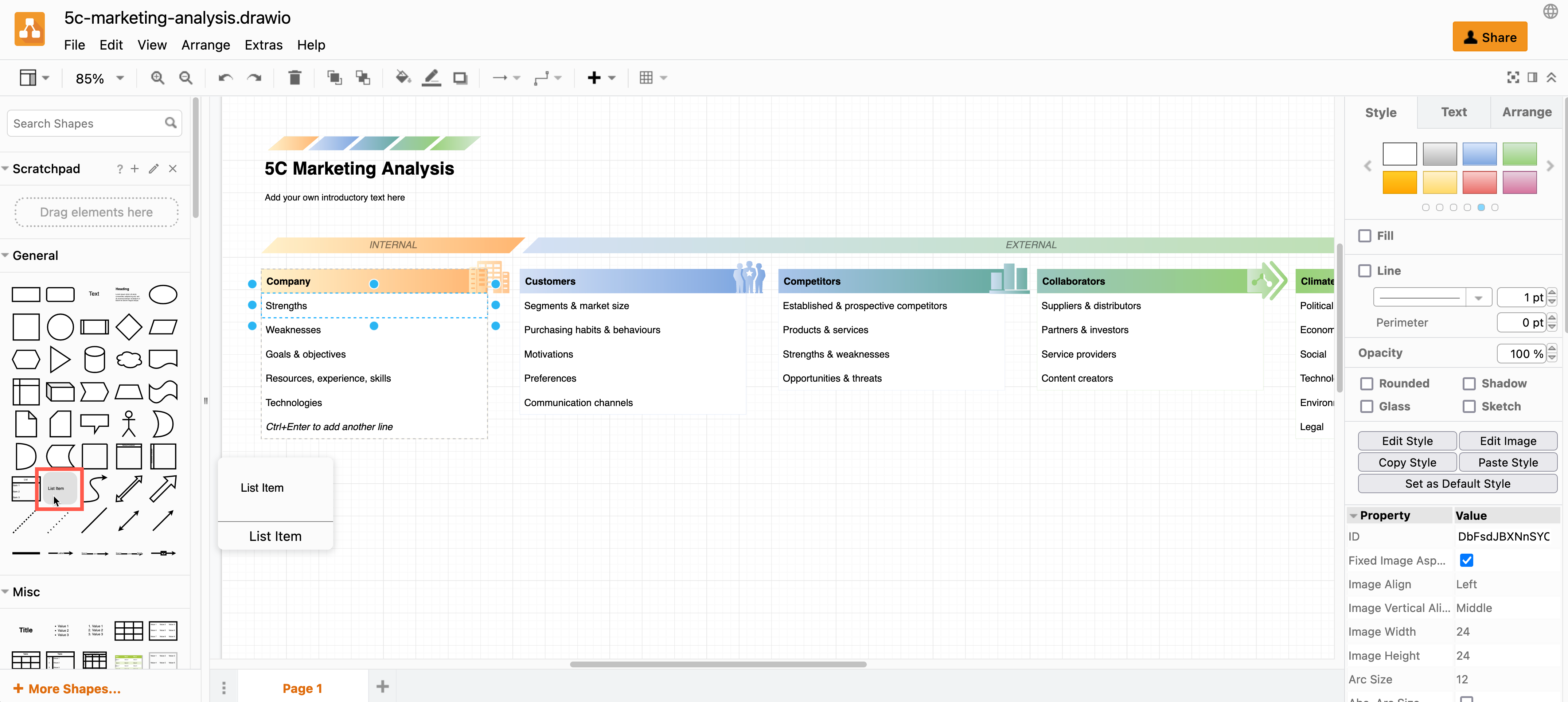 diagrams.net and draw.io have many Venn diagram templates with various numbers of sets