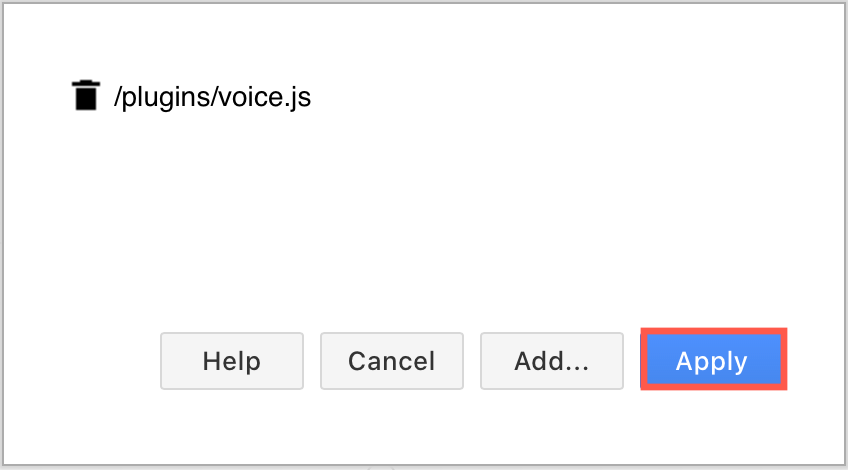 Add the voice plugin