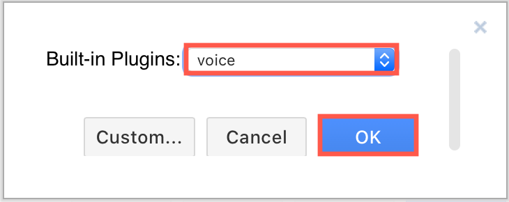 Add the voice plugin