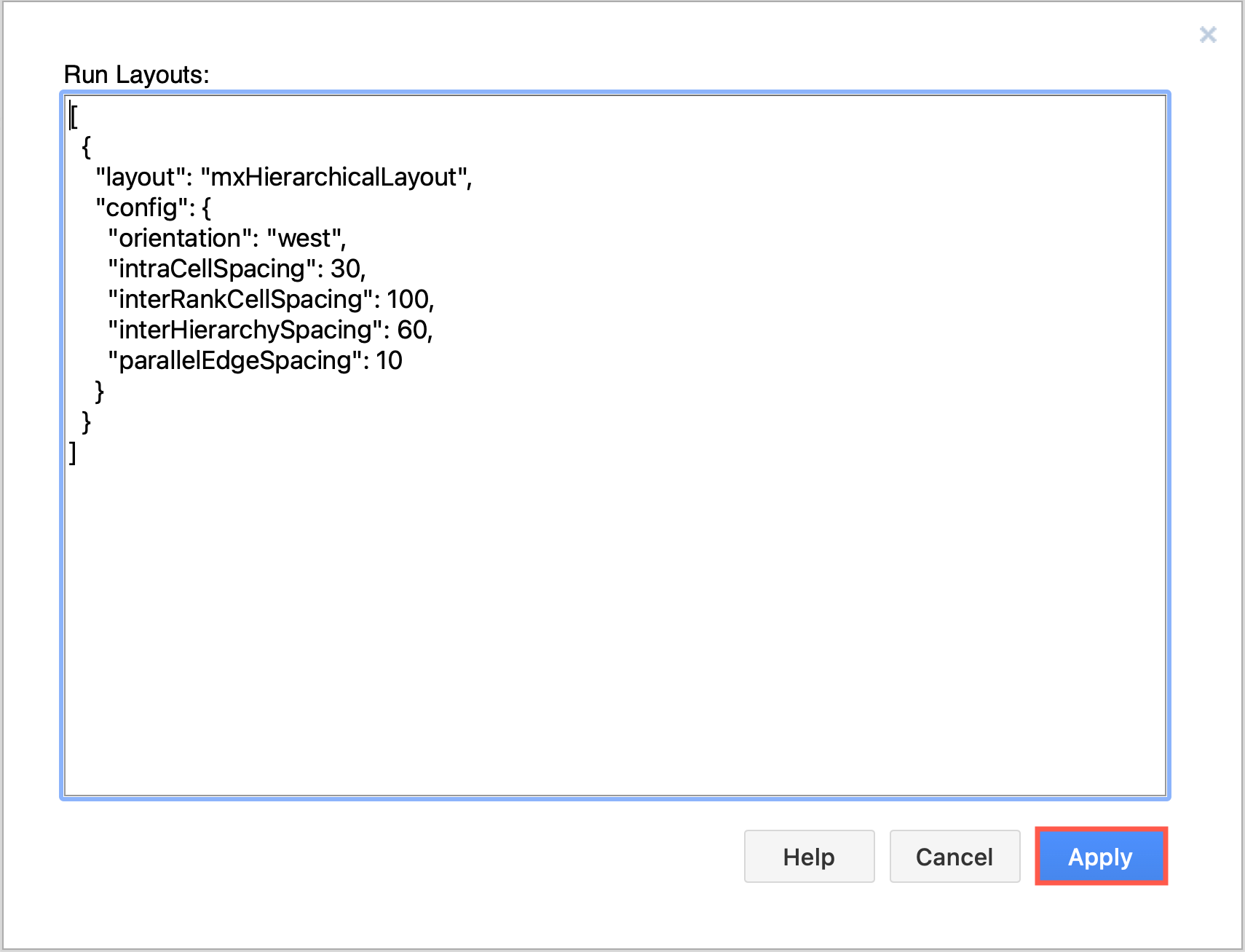 Apply a layout via Arrange > Layout to automatically rearrange the shapes and connectors in diagrams.net