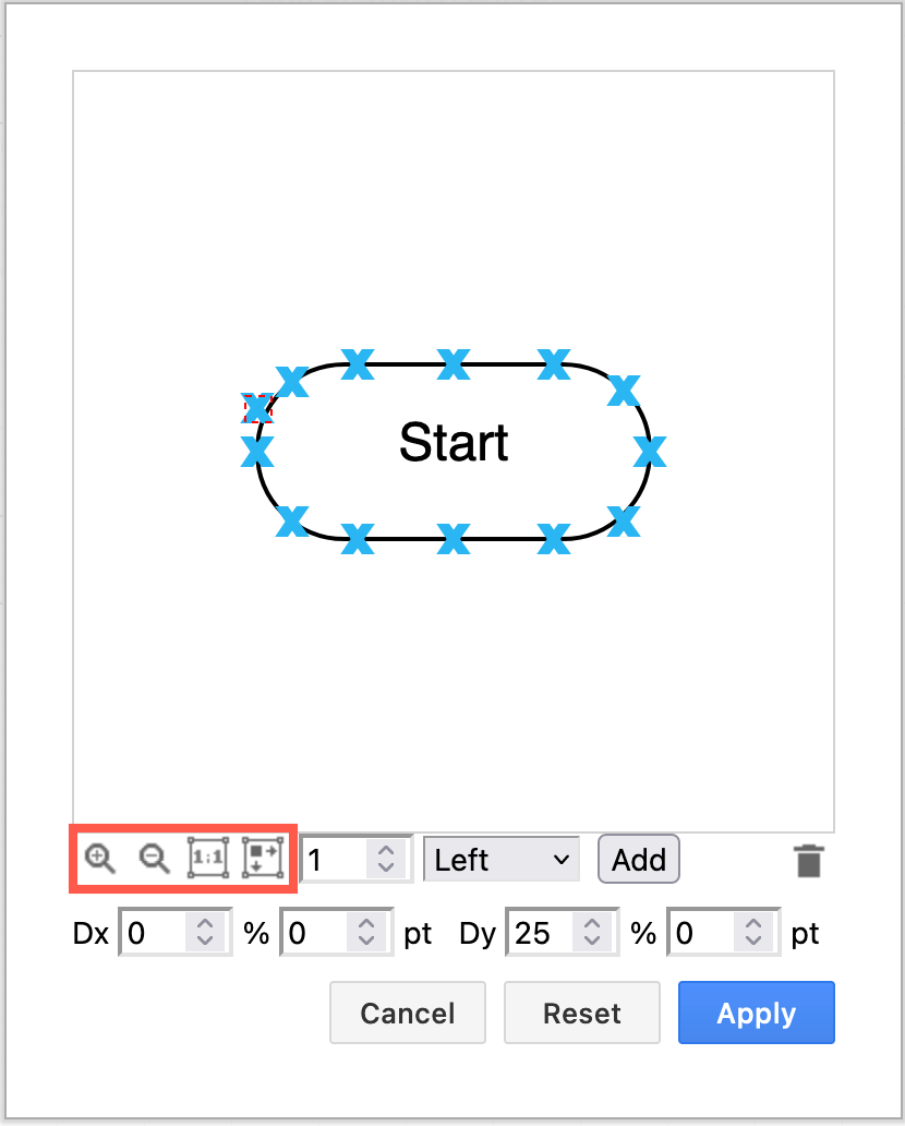 Zoom in and out to see the connection points more clearly