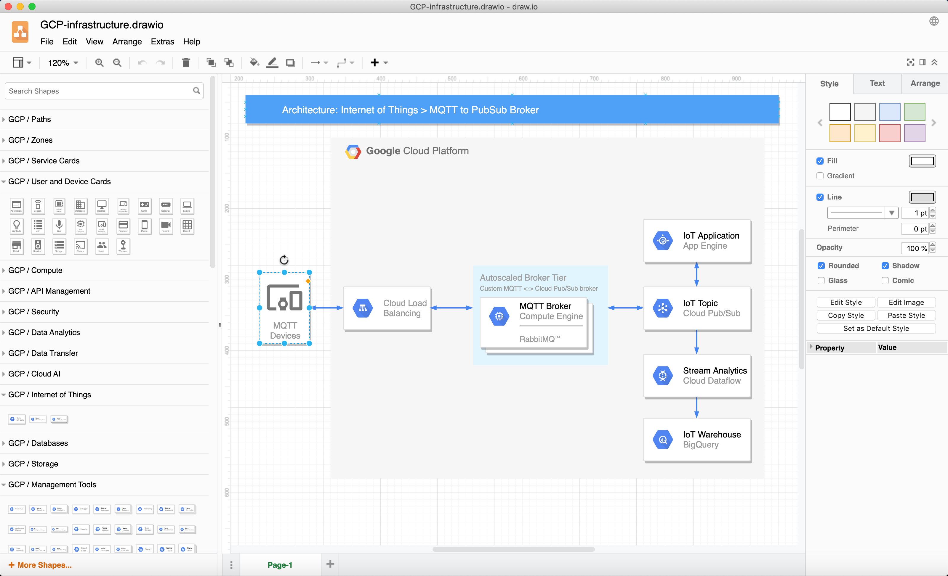 The diagrams.net desktop app works on MacOS, Windows and Linux