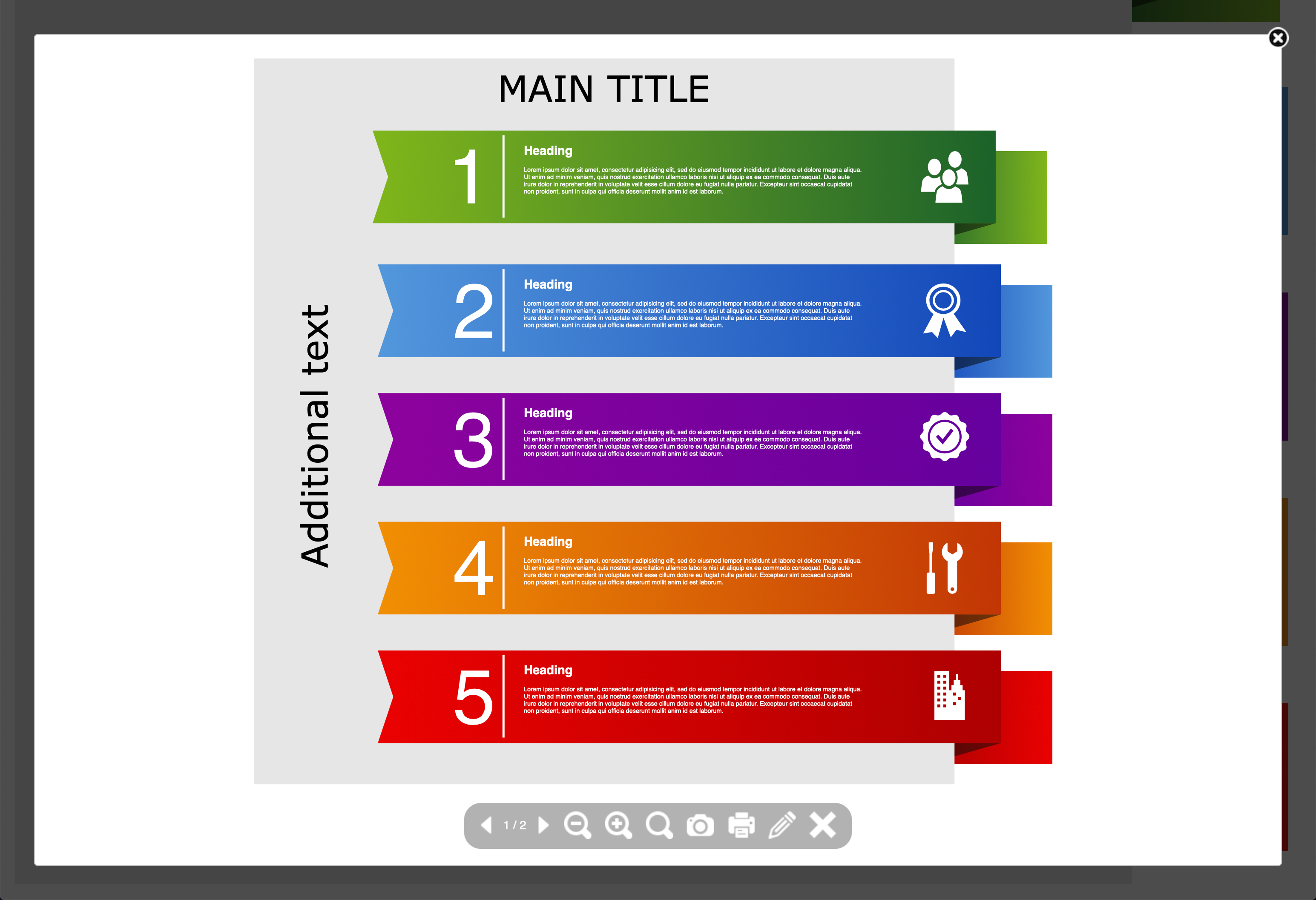 A diagram saved as a HTML file when viewed in a browser