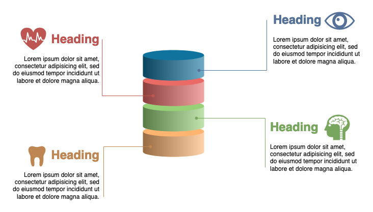 An infographic example diagram created in diagrams.net