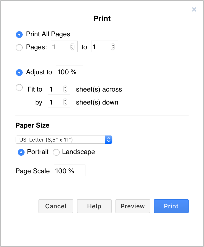 Print a diagram from diagrams.net to retain custom local fonts