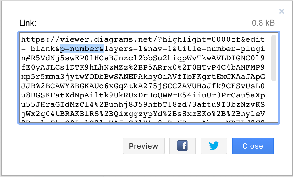 Share a link to your diagram and enable the number plugin